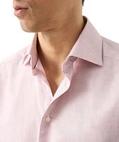 Slim-Fit Mélange Fine Twill Dress Shirt