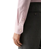 Slim-Fit Mélange Fine Twill Dress Shirt