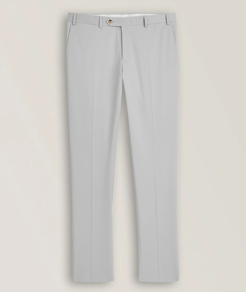 Kei Stretch-Cotton Dress Pants