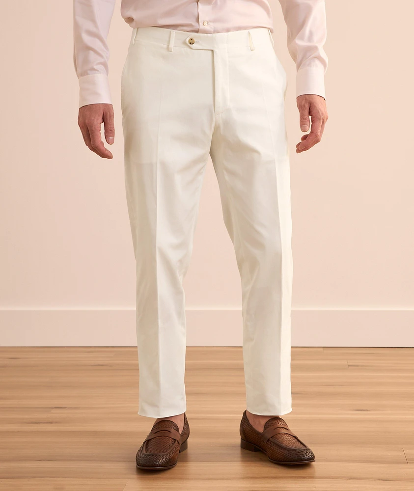 Kei Stretch-Cotton Dress Pants