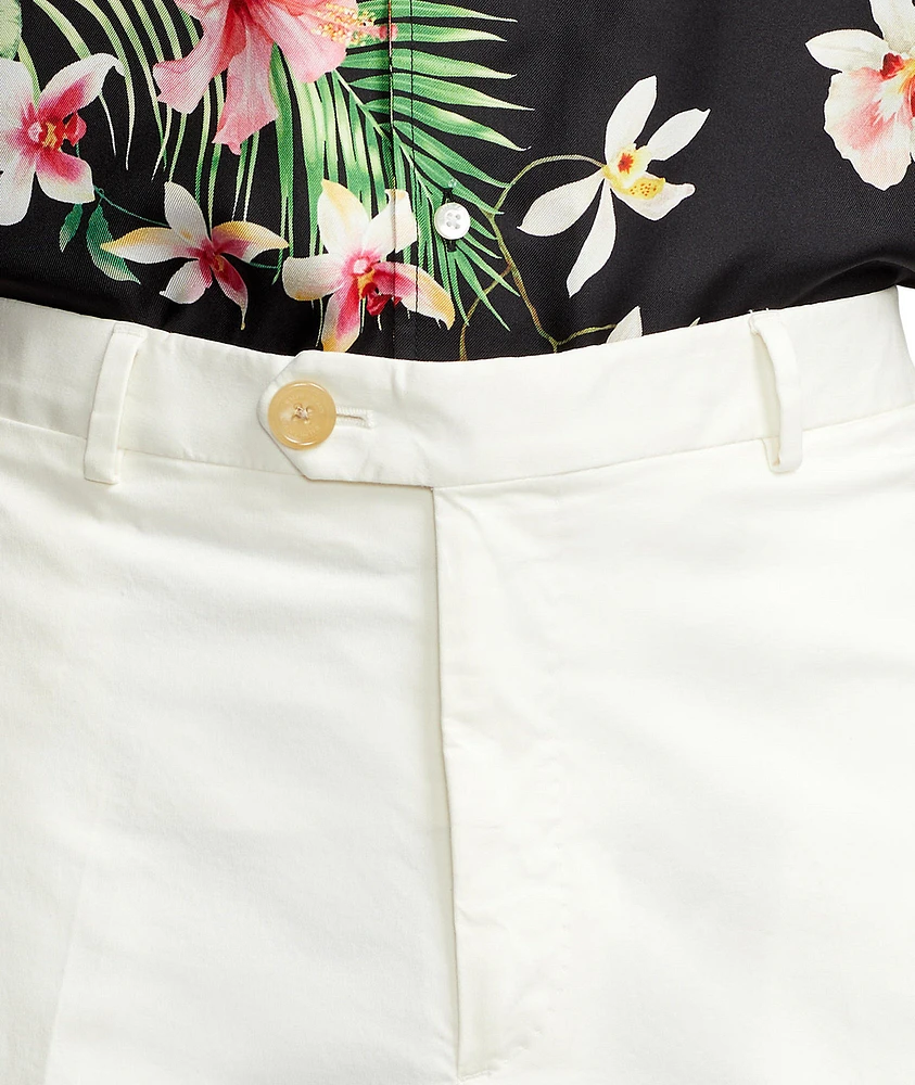 Slim-Fit Stretch-Cotton Chino Shorts