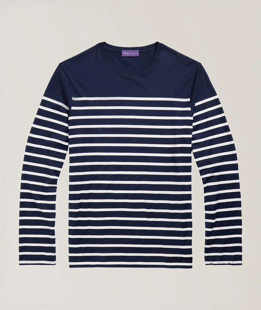 Striped Crewneck T-Shirt