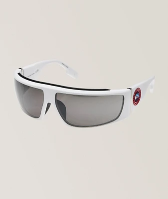 Summit Mirrored Rectangular Sunglasses 