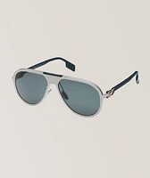 Robson Aluminium Pilot Sunglasses 