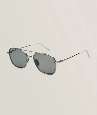 Rectangular Aviator Sunglasses