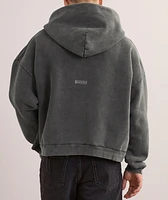 Garment-Dyed Cotton Logo Hooded Sweater