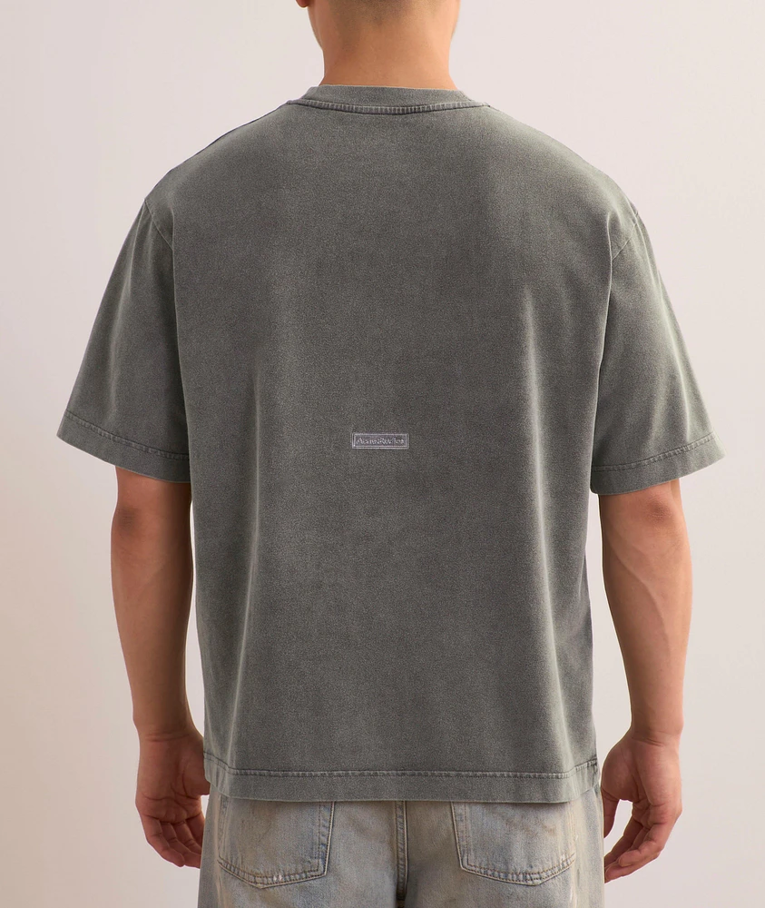 Garment-Dyed Cotton Logo T-Shirt