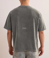 Garment-Dyed Cotton Logo T-Shirt