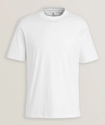 Cotton Crewneck T-Shirt
