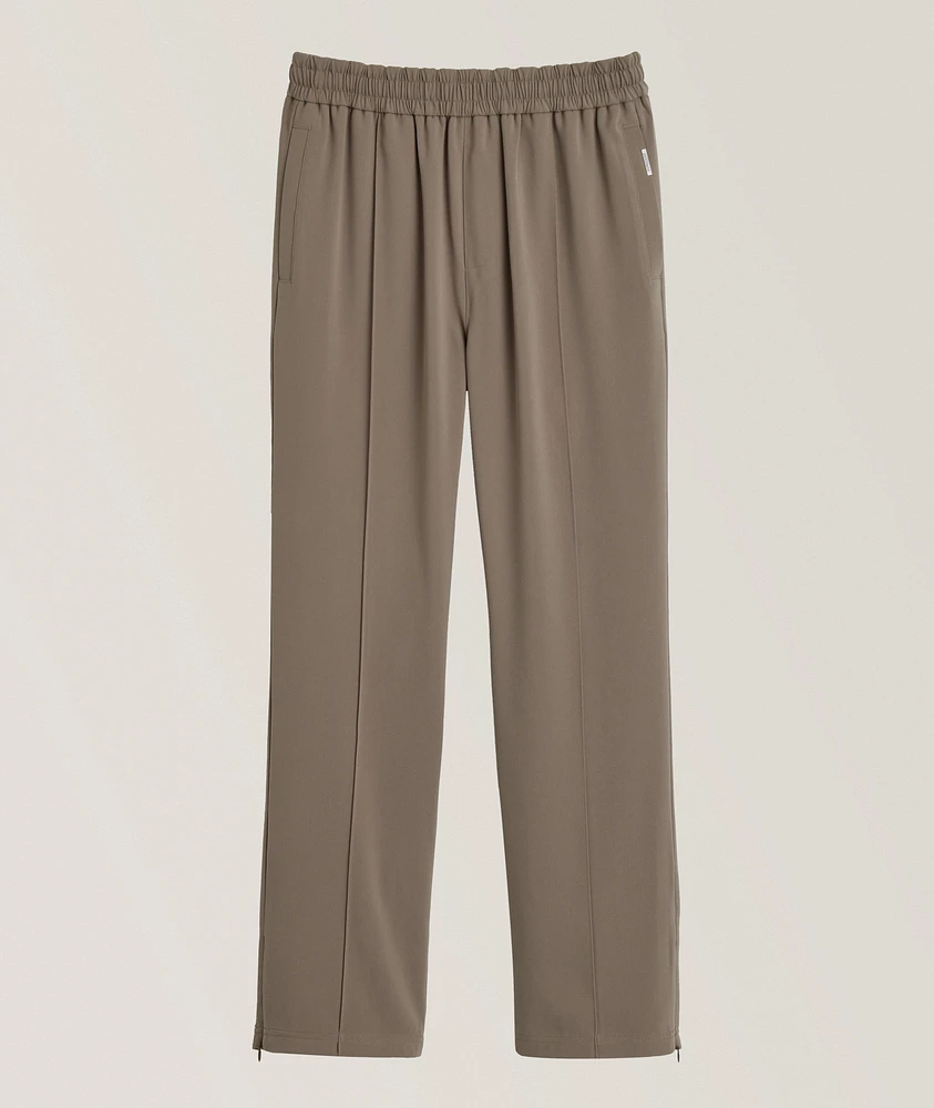 Pleated Initial Track Pants