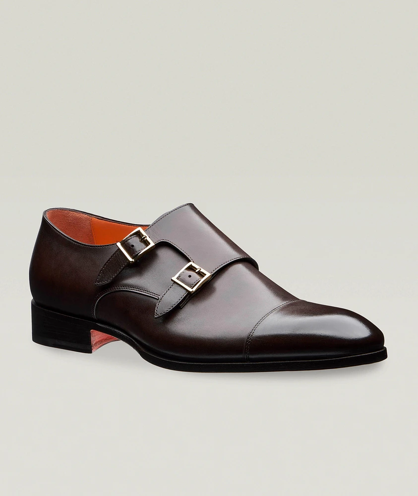 Carter Leather Monkstraps