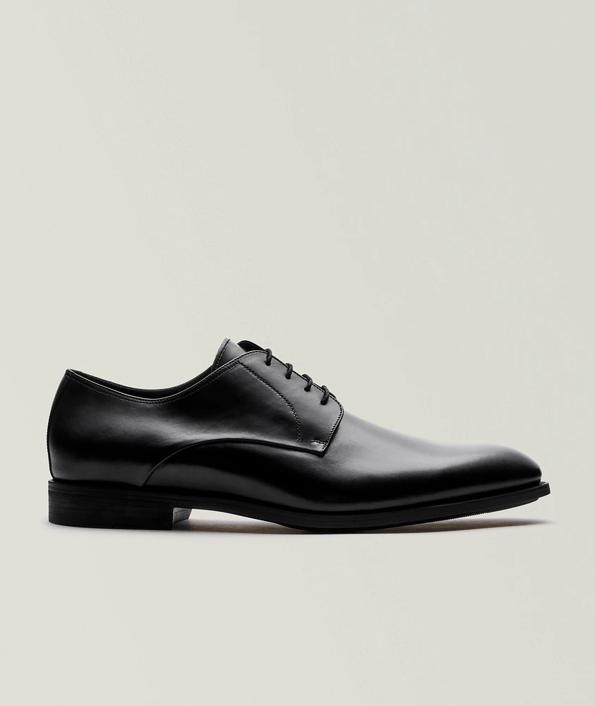 Parsons Burnished Leather Derby Shoes