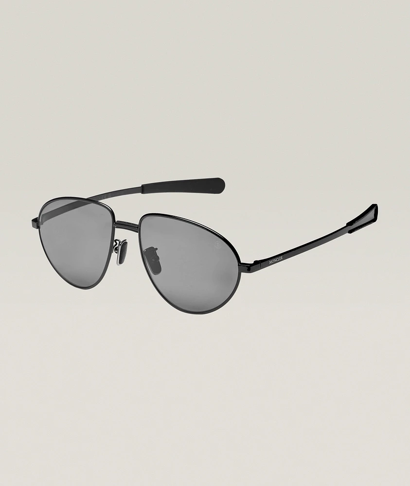 Vizla Matte Polarized Pilot Sunglasses
