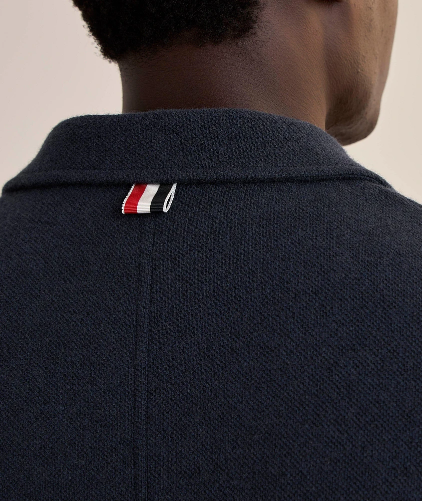 Wool-Silk-Cashmere Sack Sport Jacket