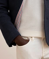 Wool-Silk-Cashmere Sack Sport Jacket