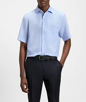 X Beckham Linen Dress Shirt