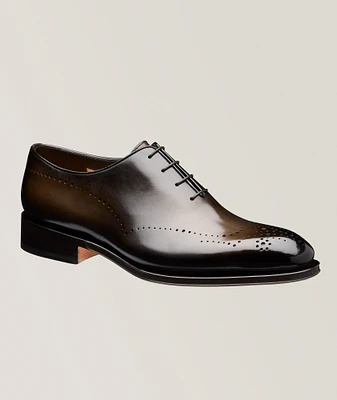 Burnished Leather Oxford Brogues