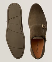 Atlantis Suede Monkstraps