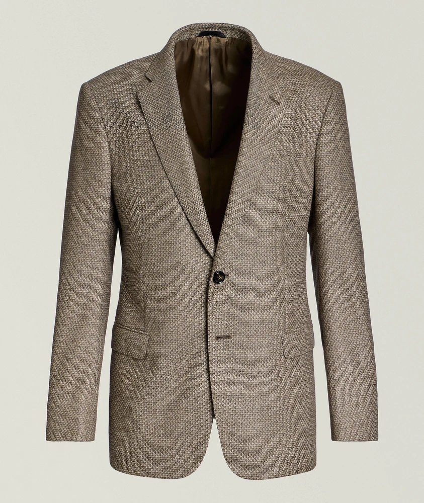 Virgin Wool-Cashmere Sport Jacket
