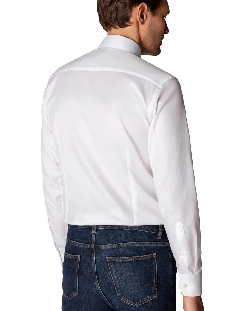 Contemporary-Fit Twill Dress Shirt