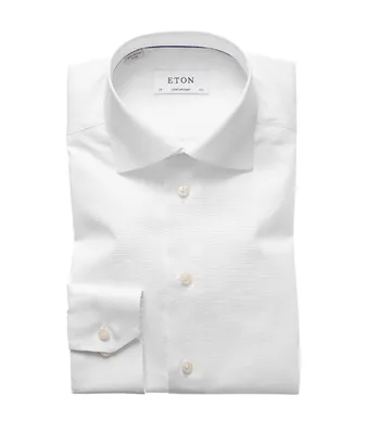 Contemporary-Fit Twill Dress Shirt