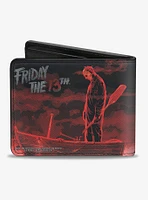 Friday The 13th Jason Boat Murder Bi-Fold Wallet