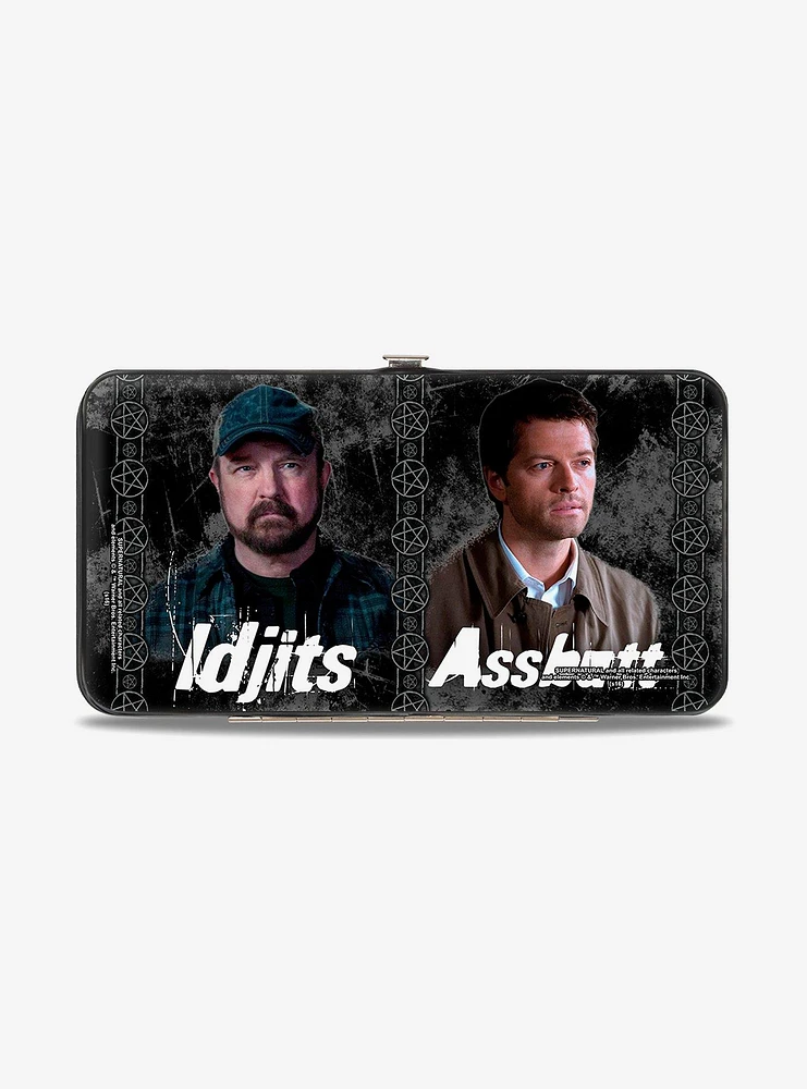 Supernatural Four Characters Hinged Wallet