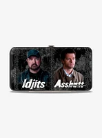 Supernatural Four Characters Hinged Wallet