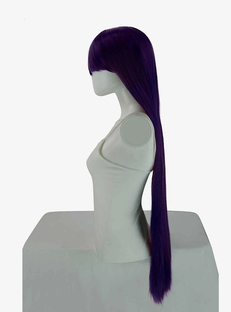Epic Cosplay Persephone Purple Black Fusion Extra Long Straight Wig