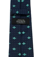 Star Wars Yoda Dot Navy Tie