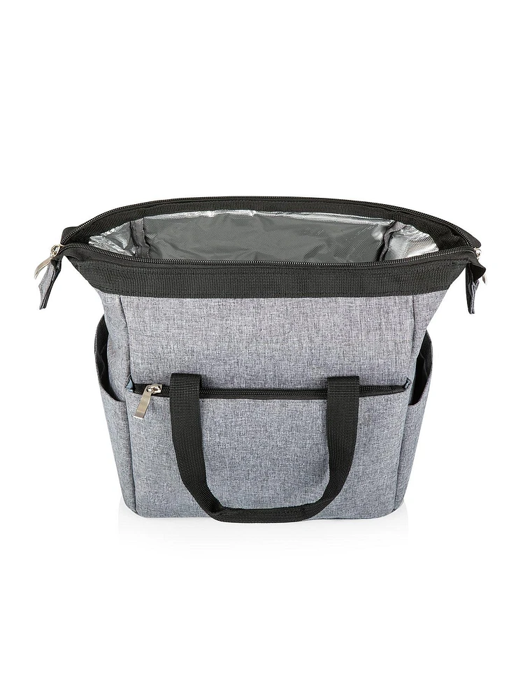 On The Go Heathered Gray Lunch Cooler
