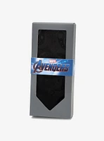 Marvel Avengers Paisley Icons Print Black Tie