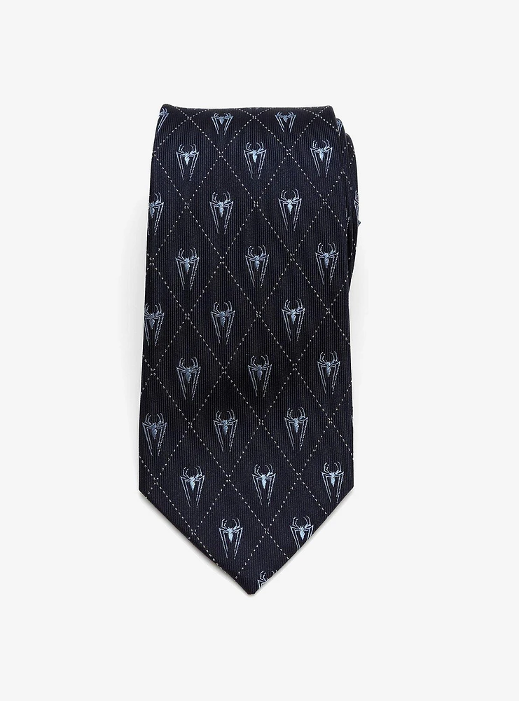 Marvel Spider-Man Diamond Navy Tie