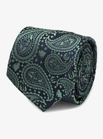 Star Wars Yoda Green Paisley Tie