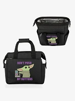 Star Wars The Mandalorian The Child Buttons Black Lunch Cooler
