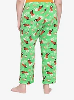 Disney The Princess And The Frog Tiana Pajama Pants Plus Size