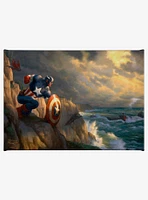 Captain America - Sentinel of Liberty - 14" x 14" Metal Box Art