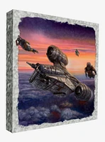 Star Wars The Mandalorian The Escort 14" x 14" Metal Box Art