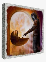 Star Wars The Mandalorian Turning Point 14" x 14" Metal Box Art