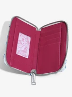 Loungefly Disney Alice in Wonderland Alice & Dinah Floral Sequin Wallet - BoxLunch Exclusive