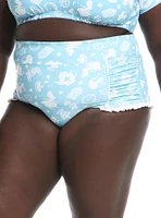 Disney Alice Wonderland Icons High-Waisted Swim Bottoms Plus