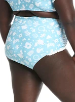Disney Alice Wonderland Icons High-Waisted Swim Bottoms Plus