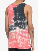 Tokyo Ghoul Mask Tie-Dye Tank Top