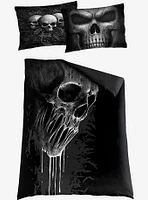 Skull Scroll Single Duvet Bedding Set