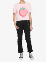Peaches & Cream Girls Crop T-Shirt