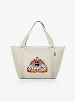 Coke Unity Topanga Cooler Floral Tote Bag Sand