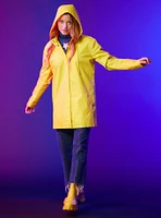 Coraline Cosplay Yellow Girls Raincoat