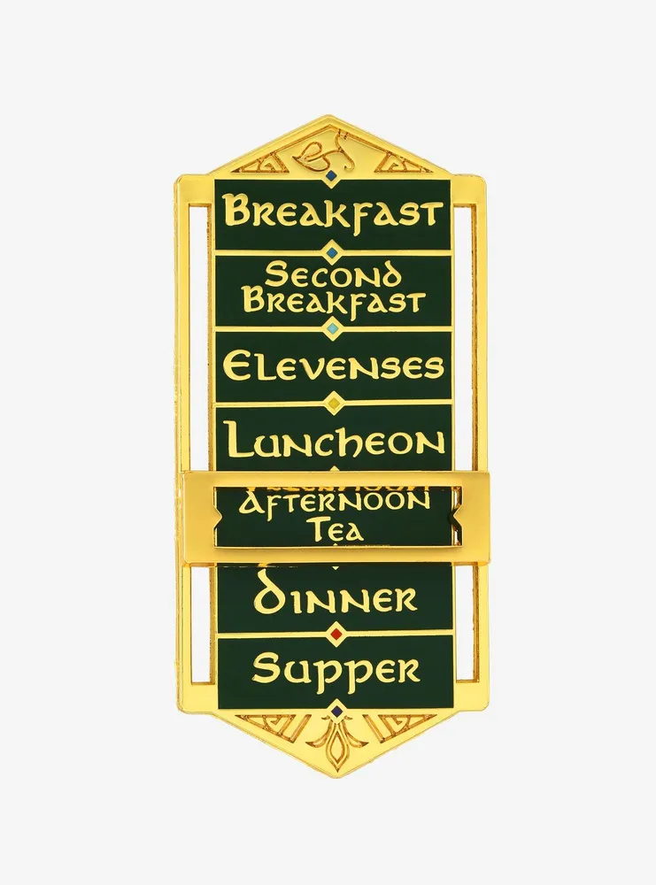 The Lord of the Rings Meals Enamel Pin - BoxLunch Exclusive
