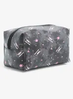 Scream Ghost Face Pink Icon Makeup Bag