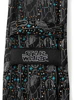 Star Wars Obi Wan Kenobi Gray Men's Tie